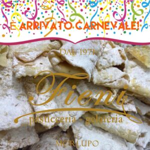 Carnevale 2021 Pasticceria Fieni a Morlupo